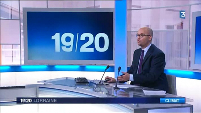 France 3 Lorraine - 19/20 du 28 juillet 2015 - Étiage du canal des Vosges