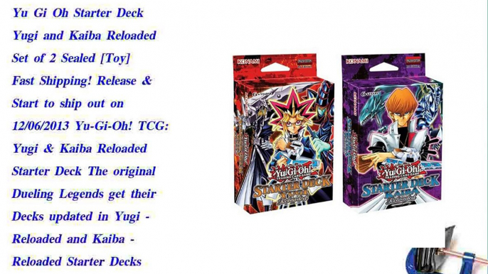 Yu Gi Oh Starter Deck Yugi and Kaiba Reloaded Set