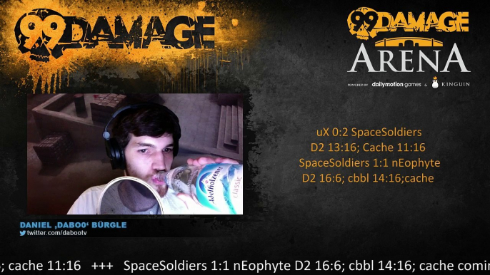 dabo0 - 99DMG Arena #10: uX vs Space Soldiers @18CEST + the winner vs nEophyte @21CEST (REPLAY) (2015-07-28 22:23:02 - 2015-07-28 22:30:52)