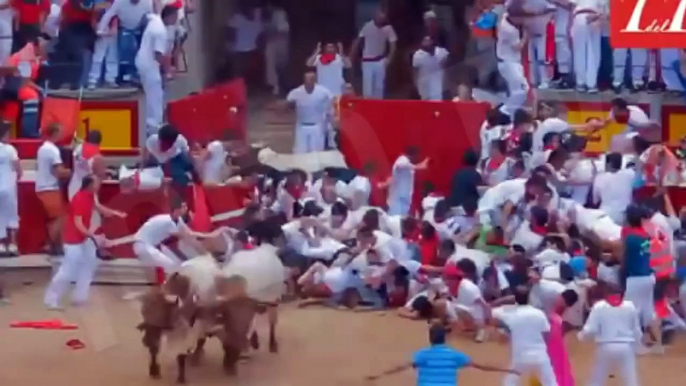 San Fermin 2015. Lugares más peligrosos / Running worst places [IGEO.TV]