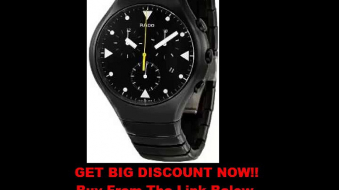 SALE Rado Men's R27815162 True Black Black Ceramic Bracelet Watch