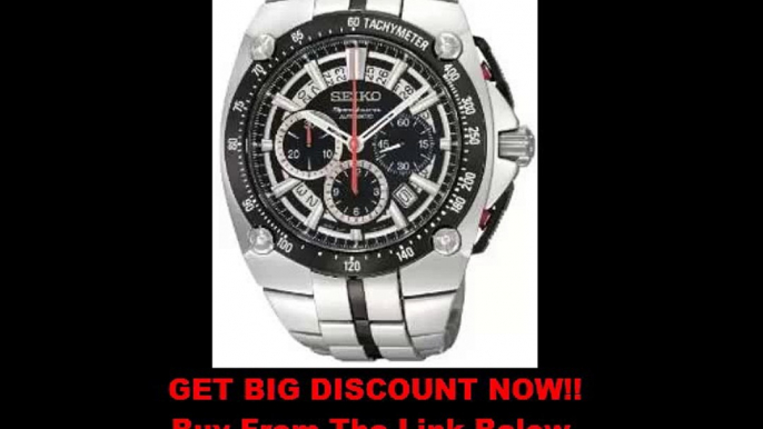 SPECIAL PRICE Seiko SRQ007 Limited Edition Sportura Men's Chronograph Watch