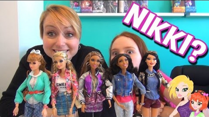 ♥ Barbie Style Dolls - Barbie, Midge, Nikki and Raquelle Doll Review ♥