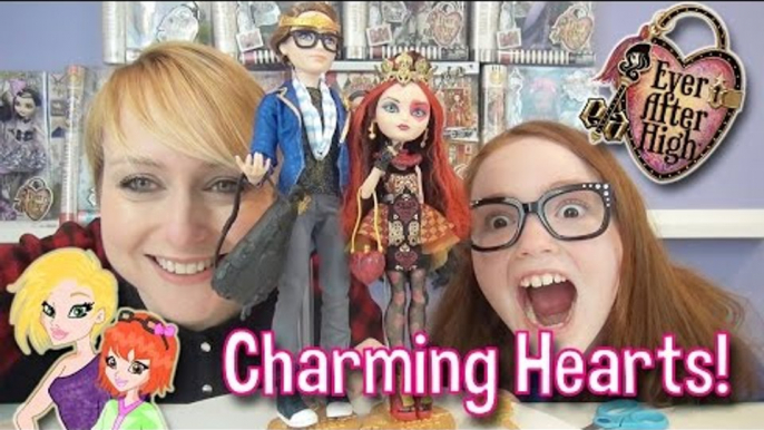 Ever After High Dexter Charming and Lizzie Hearts Dolls Review