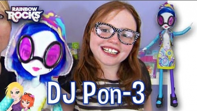 My Little Pony Equestria Girls Rainbow Rocks DJ Pon-3 Doll Review