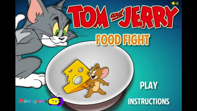 Tom and jerry :food fight game video