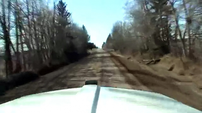 A day in the life of an oil field trucker( a small sample of said life) Alberta Canada