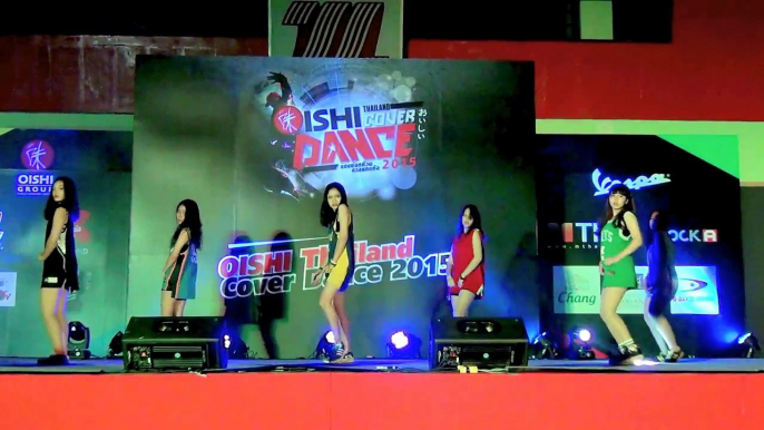 150801 Rabidness cover KPOP - Wiggle Wiggle(Hello Venus) @OISHI Thailand Cover Dance 2015 (Audition)