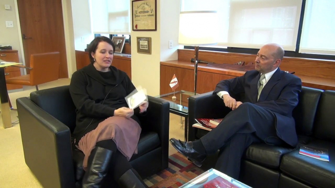 Dean's Video Update: March 2014: Interview with Associate Professor Kelly Sims Gallagher