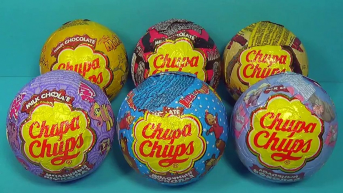 Chupa Chups surprise eggs!!! MONSTER HIGH My Little PONY Tatty Teddy Maya the Bee Masha DRAGON