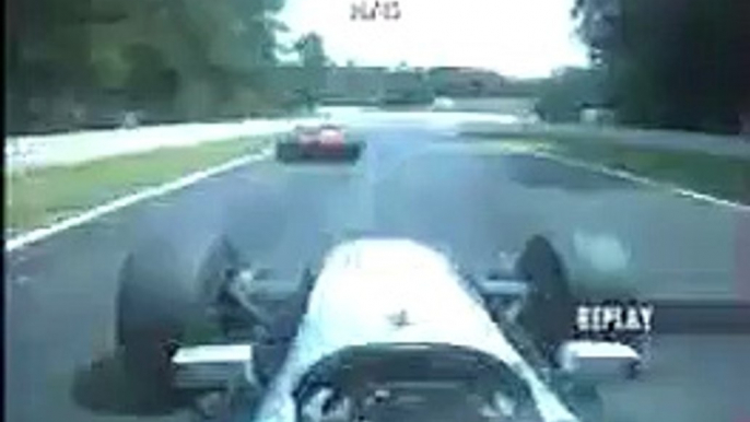 F1 1999 Coulthard & Salo crash Hockenhiemin Coulthard car