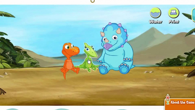 Dinosaur Train Dino Tracks Cartoon Animation PBS Kids Game Play Walkthrough