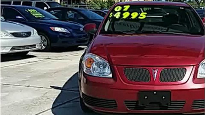 2007 Pontiac Pursuit Used Cars Port St. Lucie FL