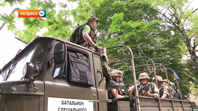 Donbass Battalion: Artemivsk. Батальон Донбасс: освобождение Артемовска. (English subtitles)