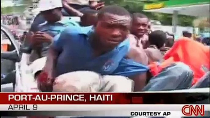 Calm urged by president Preval in Haiti