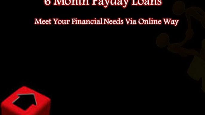 Bad Credit 6 Month Loans: Master Key That Can Assist You From Any Financial Trouble