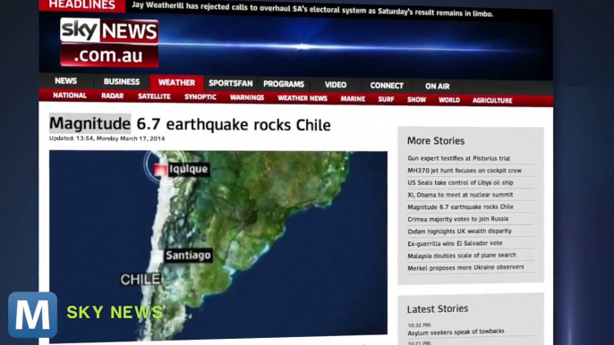 Magnitude-6.7 Earthquake Strikes Chile And Other News You Need To Know Today