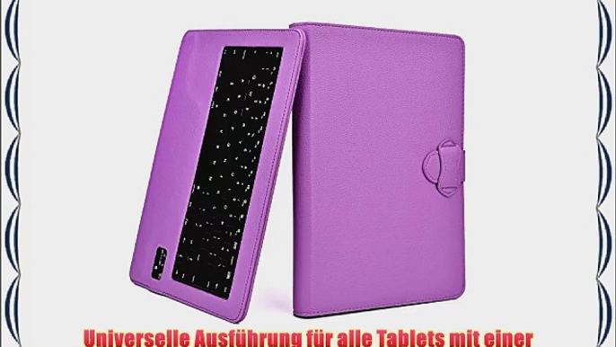 Cooper Cases(TM) Infinite Executive Acer Iconia Tab A510 / 511 Universal Folio-Tastatur in