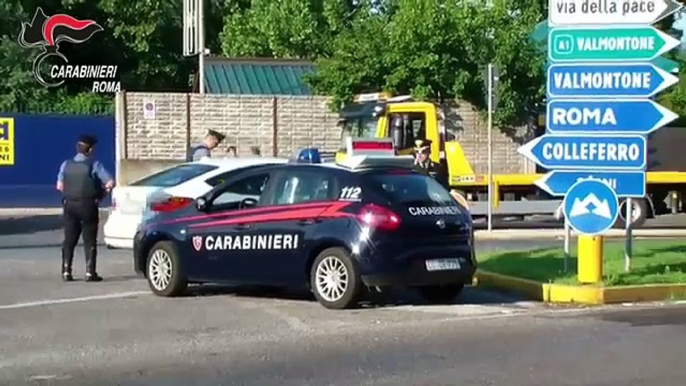 Colleferro (RM) - Spaccio di cocaina, 4 arresti tra le province di Roma e Frosinone (04.08.15)