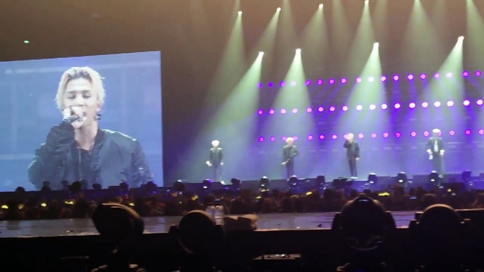 240715 BIGBANG SPEAKING IN ENGLISH + BAE BAE（Acapella version）- BIGBANG MADE TOUR