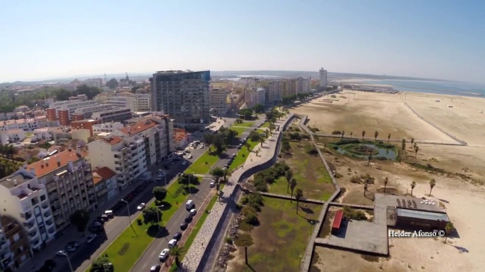 Figueira da Foz and Buarcos aerial view