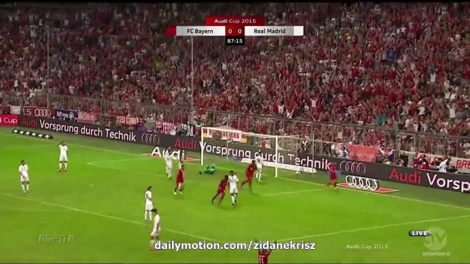 Robert Lewandowski Amazing Goal | FC Bayern München 1-0 Real Madrid - Audi Cup Final 05.08.2015 HD