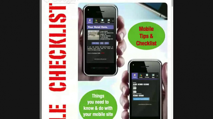 MobileChecklist #1 Website Design & Marketing - Using Analytics -A