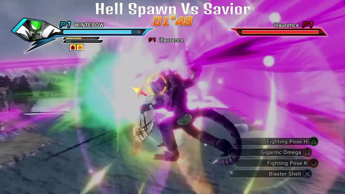 Dragon Ball Xenoverse Online (Hell Spawn Vs Savior)