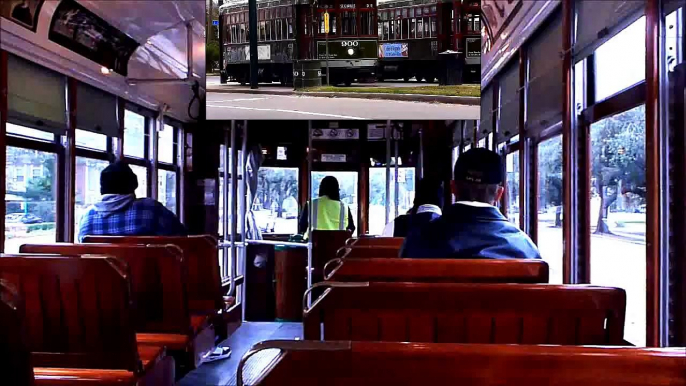 St.Charles Avenue Streetcars - New Orleans