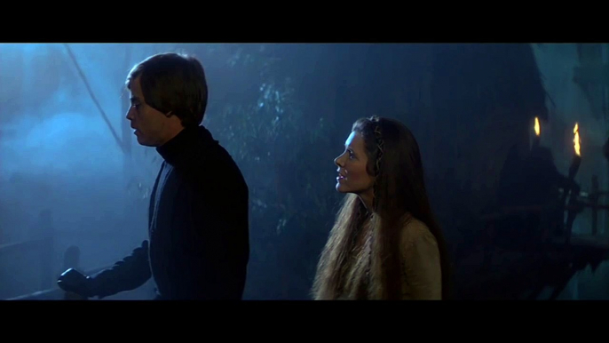 Star Wars VI: Return of the Jedi - "The Force is strong in my family" (Force Theme, Luke and Leia)