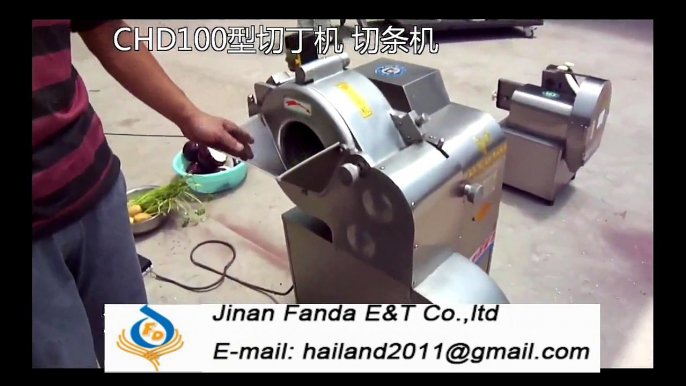 CHD 100 Vegetable cutting machine: potato dicer,carrot dicer,cucumber dicer,potato chips cutter