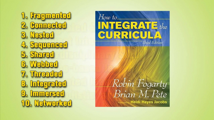 Integrated Subjects + Theme/Project-Based Learning (21st century education)