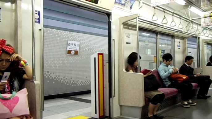 "Doors Closing" Jingle on a Tokyo Metro Fukutoshin Line Train