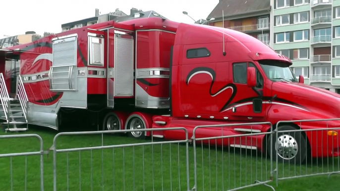 KENWORTH TRUCK`s mit Mobilhometrailer XXXL 'Cirque Maximum'  JL FILM 2012