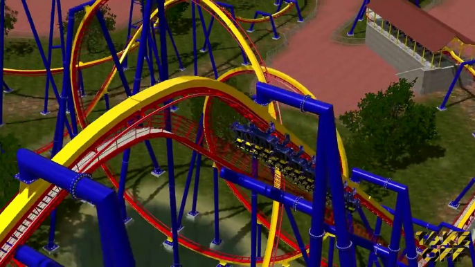 Take Off NoLimits 2 (Twisted Flying Coaster)