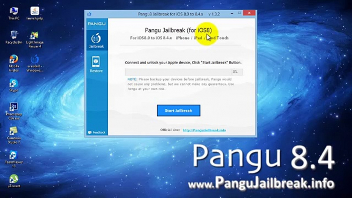 Télécharger Pangu JAILBREAK iOS 8.4 untethered • Tutoriel complet (iOS 8.4 - 8.4)