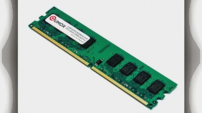 QUMOX @ 2GB DDR2 800MHz PC2-6400 PC2-6300 (240 PIN) DIMM Desktop-Speicher