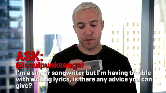Pete Wentz - ASK REPLY