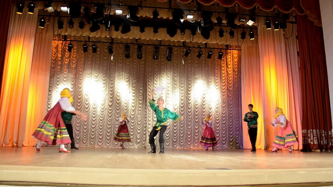 Уральская семёра \ Ural's seven. Russian folk dance