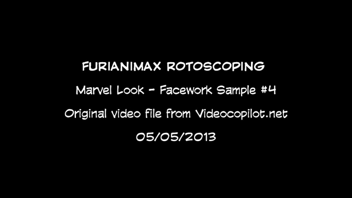 FURIANIMAX - Video to Cartoon - Marvel Look - Interpolated Rotoscoping