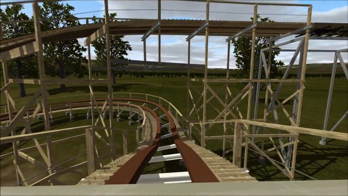 Twisted Tyrants (No Limits 2 dueling coasters)