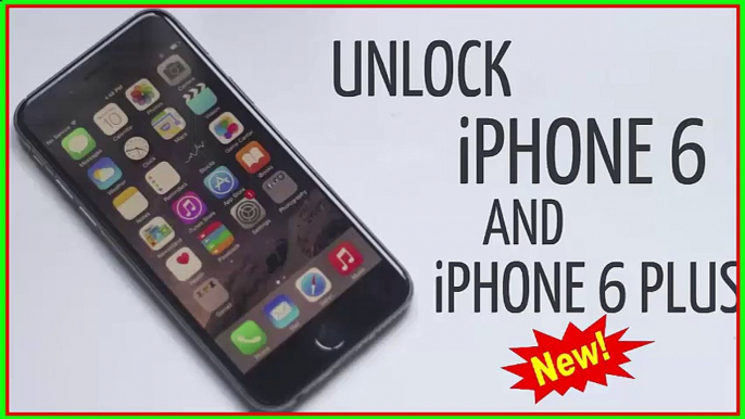 Unlocked iPhone 6 : How to Unlock iPhone 6 UNLOCKED