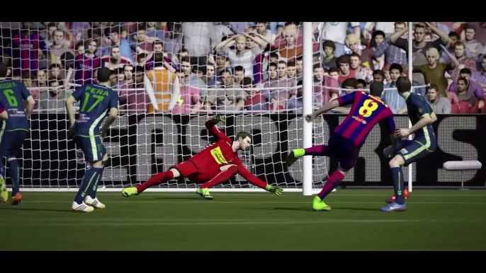 FIFA 15 PS4 1080p HD Mejores jugadas FCB-VAD