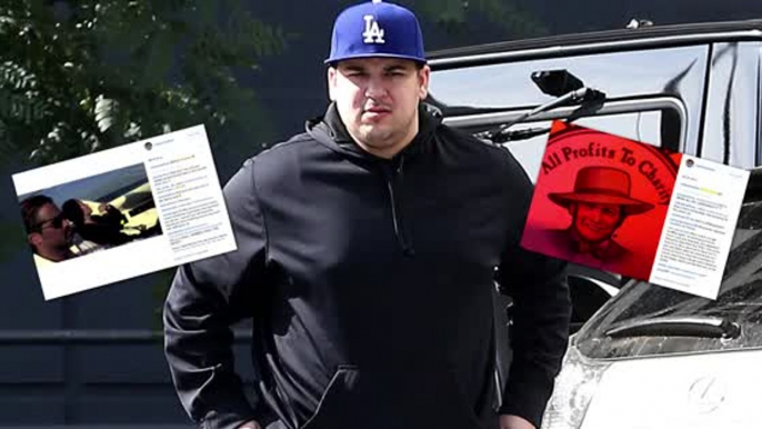 Rob Kardashian Posts Rare and Cryptic Instagram Pictures