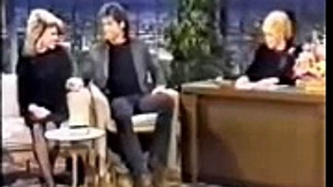 Olivia Newton-John/John Travolta on The Tonight Show with Joan Rivers Part 1