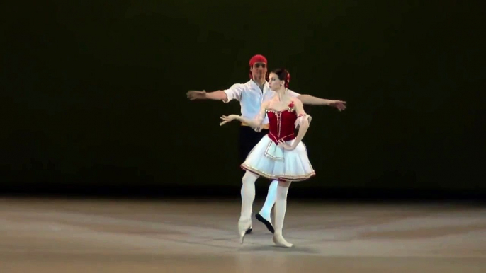 "Tarantella" Balanchine Anna Tikhomirova Igor Tsvirko Bolshoi Theatre