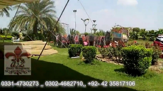 Work in Progress Part-1 (Farm House)Pakistan's Best and Top Class A2Z Events, Weddings, Parties, Functions, Shows, Planners, Designers, Decorators, Caterers, A2Z Events Solutions Management, One of The best and Leading Events Management Company in Pakista