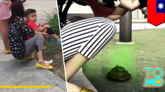 Tourists caught on video pooping in public in latest instance of Chinese tourists behaving badly