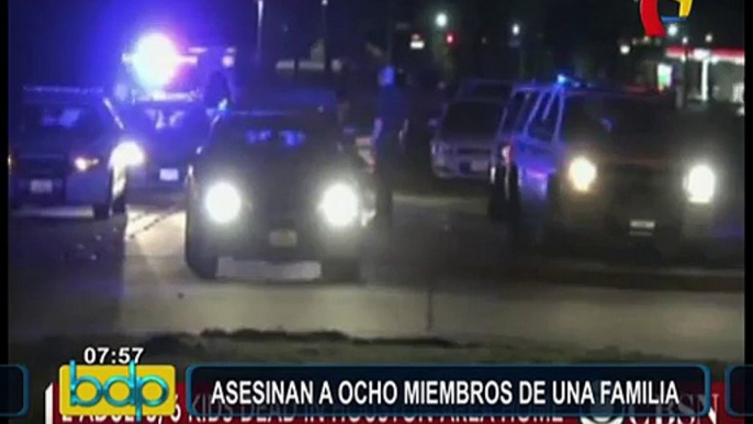 Estados Unidos: asesinan a ocho miembros de una familia en Texas