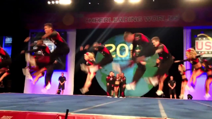 The Cheerleading Wolds 2013 Gym Tyme All Stars - Black Smack International Open Coed Level 5